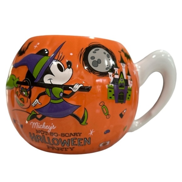 Disney Parks Mickey's Not So Scary Halloween Party 2020 Pumpkin Coffee Mug - Picture 1 of 7